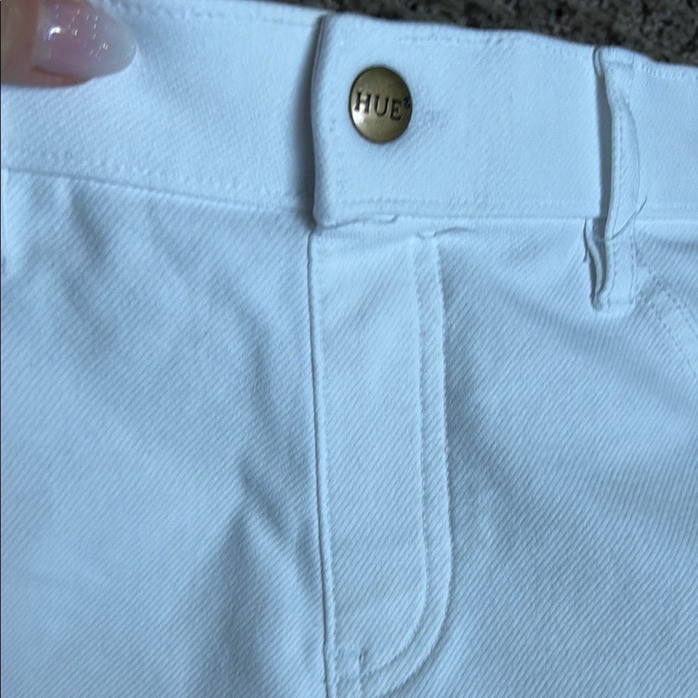 HUE Classic White Jeans - Picture 3 of 4